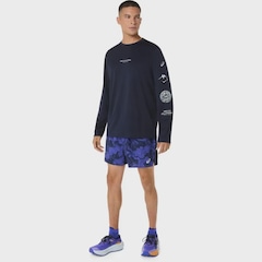 Camiseta Manga Longa Asics Fujitrail Logo LS Top - Masculina - Foto 6