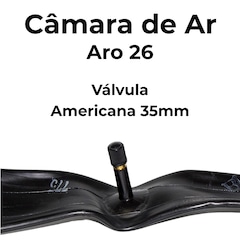 Câmara de Ar Paco Aro 26 Bico Grosso 1.75/2.125 Balão MTB - Foto 5
