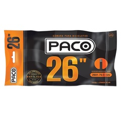 Câmara de Ar Paco Aro 26 Bico Grosso 1.75/2.125 Balão MTB - Foto 6