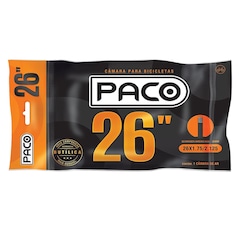 Câmara de Ar Paco Aro 26 Bico Grosso 1.75/2.125 Balão MTB - Foto 8