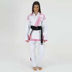 Imagem do Kimono de Jiu-Jitsu Keiko Raça - Feminino - BRANCO Kimono de Jiu-Jitsu Keiko Raça - Feminino - BRANCO