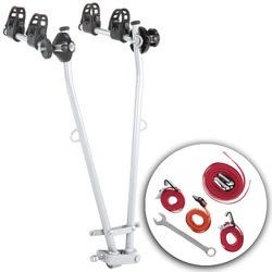 Imagem do Suporte de Bicicleta para Carros Cyel Engate Dobrável com Borracha - 2 Bikes - CINZA Suporte de Bicicleta para Carros Cyel Engate Dobrável com Borracha - 2 Bikes - CINZA