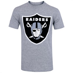 Imagem do Camiseta New Era Oakland Raiders NFL14TSH011 - Masculina - CINZA Camiseta New Era Oakland Raiders NFL14TSH011 - Masculina - CINZA