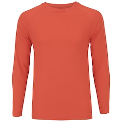 Imagem do Camiseta Manga Longa com Proteção Solar Oxer Custom - Masculina - LARANJA ESCURO Camiseta Manga Longa com Proteção Solar Oxer Custom - Masculina - LARANJA ESCURO