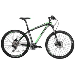 Imagem do Mountain Bike Mormaii Challenge - Aro 27,5 - Freio a Disco - Câmbio Traseiro Shimano Deore - 20 Marc - PRETO/VERDE Mountain Bike Mormaii Challenge - Aro 27,5 - Freio a Disco - Câmbio Traseiro Shimano Deore - 20 Marc - PRETO/VERDE