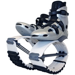 Imagem do Kangoo Jumps KJ-XR3 White & Black - Unissex - CINZA/PRETO Kangoo Jumps KJ-XR3 White & Black - Unissex - CINZA/PRETO