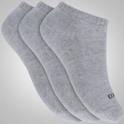 Imagem do Kit de Meia Oxer Invisível com 3 Pares - Adulto - CINZA Kit de Meia Oxer Invisível com 3 Pares - Adulto - CINZA