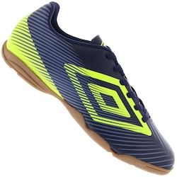 Imagem do Chuteira Futsal Umbro Speed II - Adulto - AZUL ESC/VERDE CLA Chuteira Futsal Umbro Speed II - Adulto - AZUL ESC/VERDE CLA