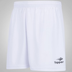 Imagem do Calção Topper Striker - Masculina - BRANCO Calção Topper Striker - Masculina - BRANCO
