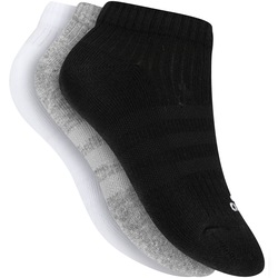 Imagem do Kit de Meias adidas No Show Cushion com 3 Pares - Adulto - PRETO/CINZA Kit de Meias adidas No Show Cushion com 3 Pares - Adulto - PRETO/CINZA