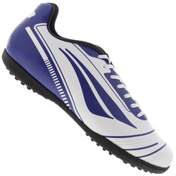 Imagem do Chuteira Society Penalty Era VI TF - Adulto - BRANCO/AZUL ESC Chuteira Society Penalty Era VI TF - Adulto - BRANCO/AZUL ESC