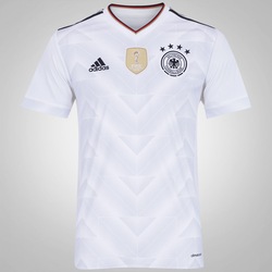 Imagem do Camisa Alemanha I 2017 adidas - Masculina - BRANCO/PRETO Camisa Alemanha I 2017 adidas - Masculina - BRANCO/PRETO