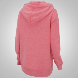 womens pink under armour moletom com capuz