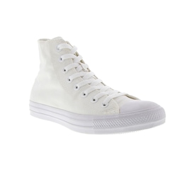 all star monochrome branco cano alto