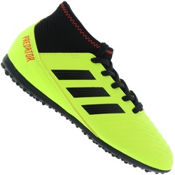 chuteira adidas predator 18.3 tf society branca