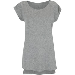 Camiseta Longline Oxer Half - Feminina - CINZA