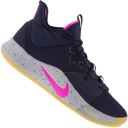 nike cano alto rosa