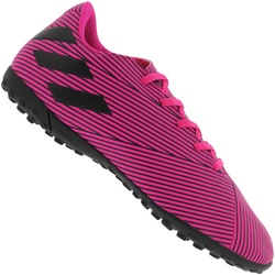 chuteira society adidas nemeziz rosa