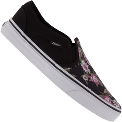 slip on vans asher preto