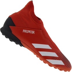 chuteira adidas predator society vermelha