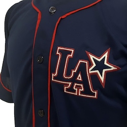 camisa jersey baseball feminina