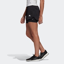 short adidas 2 em 1 feminino