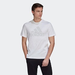 Camiseta Masculina Estampada Favorites - Adidas - Cinza - Shop2gether