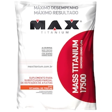 Whey Protein Max Titanium Vitamina De Frutas Mass 17500 - 1,4Kg