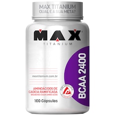 Bcaa 2400 100 Cáps - Max Titanium
