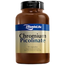 Picolinato de Cromo VitaminLife Chromium Picolinate - 90 Cápsulas