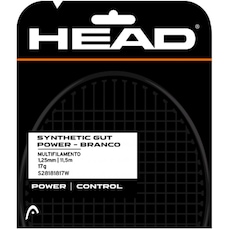Corda para Raquete de Tênis Head Synt Gut Power 17 1,25mm - 11,5m