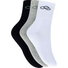 Imagem do produto Kit de Meias Cano Médio Olympikus Tripack com 3 Pares - 39 a 44 - Adulto na posição 5 de 3