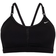 Top Fitness com Bojo Nike Baixa Sustentação Dri-Fit Indy Bra Vneck Adulto
