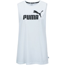 Camiseta Regata Puma Essentials Cut Off Logo Tank - Feminina