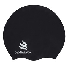 Touca de Natação Adulto para Cabelos Volumosos DaMinhaCor