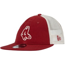 Boné Boston Red Sox MLB Aba Reta New Era 940 Unstructured Strapback - Adulto