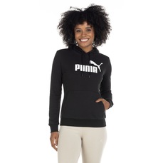 Blusão Puma Feminino com Capuz Essentials Logo Hoodie TR