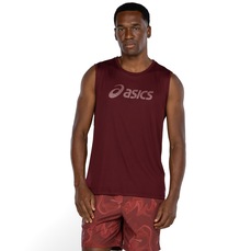 Camiseta Regata Masculina ASICS Logo Standard
