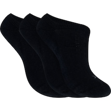 Kit de Meias Cano Baixo Oxer com 3 Pares - Adulto