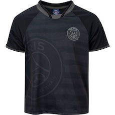 Camiseta do PSG Infantil Braziline Eiffel