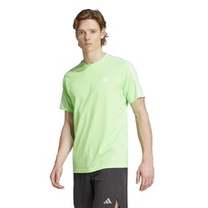 Camiseta Masculina adidas Manga Curta Essentials 3 Listras
