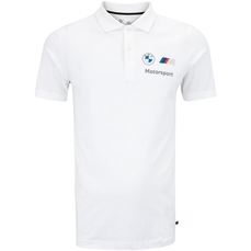 Camisa Polo Masculina Puma Manga Curta BMW MMS Essentials