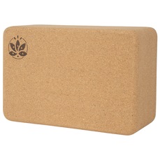 Bloco de Yoga Viva Zen CCB Cortiça Natural 23x15x10 cm