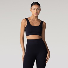 Imagem do produto Top Fitness sem Bojo Oxer Média Sustentação Canelado Sem Costura na posição 1 de 4