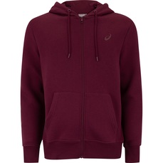 Jaqueta Masculina ASICS com Capuz Moletom Canguru com Fleece