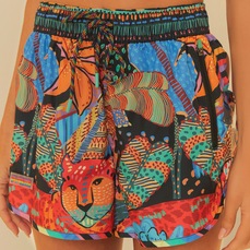 Short Feminino Farm Onça Cool Nylon