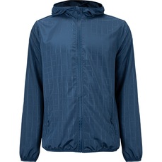 Imagem do produto Jaqueta Corta-Vento Masculina Oxer com Capuz Tecido Plano Heat Embossed na posição 5 de 2