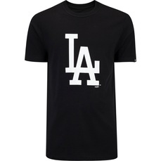 Camiseta Los Angeles Dodgers Masculina New Era Manga Curta Logo