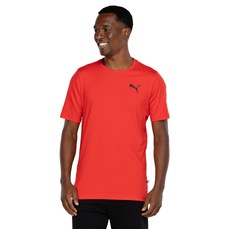 Camiseta Masculina Puma Manga Curta Essentials Small Cat Logo