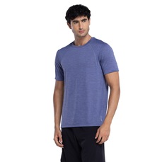 Camiseta Masculina Oxer Manga Curta Média Compressão Flat Mescla